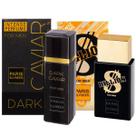 Kit Dark Caviar e Billion Masculino - Paris Elysees