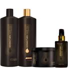Kit Dark Oil Sh 1000ml + Cond 1000ml + Masc 500ml + Dark Óleo 95ml Kit Dark Oil Sh 1000ml + Cond 1000ml + Masc 500ml + Dark Óleo 95ml