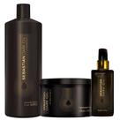 Kit Dark Oil Sh 1000ml + Masc 500ml + Dark Óleo 95ml Kit Dark Oil Sh 1000ml + Masc 500ml + Dark Óleo 95ml