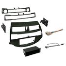 Kit Dash Double DIN para Accord 2008-2012 Cinza escuro metálico Kit Dash Double DIN para Accord 2008-2012 Cinza escuro metálico