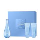 Kit Davidoff Cool Water Woman EdT Feminino 100ml + Bl 75ml + Sg 75ml
