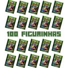 Kit de 100 Figurinhas (20 envelopes) Oficial Craft Legends Minecraft Editora Pixel
