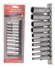 Kit De 10pçs Soquete Pito Longo Sextavado 1/4 /4 A 13mm