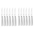 Kit de 12 Facas de Mesa Hercules Mykonos Aço Inox 4000-003