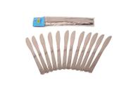 Kit de 12 Facas de Metal Riscado DX12305 - DurexD+ Kit de 12 Facas de Metal Riscado DX12305 - DurexD+