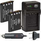 Kit de 2 Baterias NP-45 Big Mike's com Carregador para Fujifilm