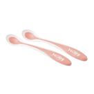 Kit De 2 Colheres Nuby Sensíveis À Temperatura Muda De Cor Termossensíveis