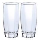 Kit de 2 Copos de Vidro 370ML Suco Água Bartender Drinks Chic