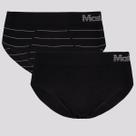 Kit de 2 Cuecas Slip Mash Preta