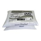 Kit de 2 Travesseiros 70cm Tec Matelasse Fibra 14Duo Drafmil
