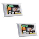 Kit de 2 Travesseiros Formato Cervical - Com Capa Removível