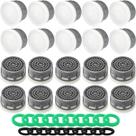 Kit de 20 arejadores para torneira MOILINJAEY 2,2 GPM Kit de 20 arejadores para torneira MOILINJAEY 2,2 GPM
