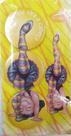 Kit de 3 Broches da Personagem Dina Nina Bailarina - Do Dance