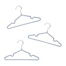 Kit de 3 Cabides Infantis de Metal E Pvc - Oikos AZUL Kit de 3 Cabides Infantis de Metal E Pvc - Oikos AZUL