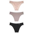Kit de 3 Calcinhas DelRio 51354 Biquíni