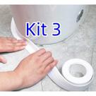 Kit De 3 Fita Selante De Pvc À Prova D 'Água Para Cozinha / Banheiro / Banheira