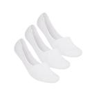 Kit de 3 Pares de Meias Brancas Selene 7760-001 Sapatilha Invisível Kit de 3 Pares de Meias Brancas Selene 7760-001 Sapatilha Invisível