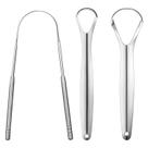 Kit de 3 raspadores de língua em aço inoxidável YLYL