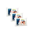 Kit de 3 Travesseiros Alpino Alto - Com Gomos Massageadores