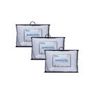 Kit de 3 Travesseiros Eurohotel Fibra Siliconada Toque Macio