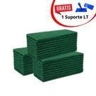 Kit de 30 Fibra de Uso Geral Verde 23x10 ou 26x10 cm com Suporte LT Azul Grátis