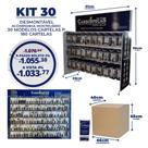 Kit de 30 modelos de escovas de carvão