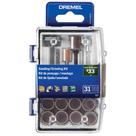 Kit de 31 acessórios para Lixar e Esmerilhar - 26150727AB000 - DREMEL Kit de 31 acessórios para Lixar e Esmerilhar - 26150727AB000 - DREMEL