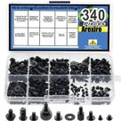 Kit De 340 Peças De Parafusos E Suportes Para Placa-Mãe E Disco Rígido Para PC, HDD, SSD E Gabinete