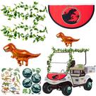 Kit de 36 unidades para decoração de carrinho de golfe CzGFVA Dinosaur Halloween