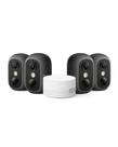 Kit de 4 Câmeras de Segurança eufyCam C35 Sem Fio IP67