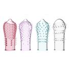 Kit de 4 capas penianas texturizadas love nest