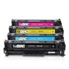 Kit de 4 Cartucho de Toner Compatível LaserJet Pro M451DN M451DW CE410A 305A Preto + Coloridos