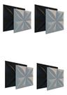 Kit de 4 Formas para Gesso 3D Designs Florais para Seus Projetos!