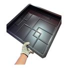 Kit de 4 Moldes ABS para Piso Drenante 50x50x5 cm - Modelo Labirinto Kit de 4 Moldes ABS para Piso Drenante 50x50x5 cm - Modelo Labirinto