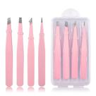 Kit de 4 Pinças Profissionais para Design de Sobrancelhas - Danibeleza Kit de 4 Pinças Profissionais para Design de Sobrancelhas - Danibeleza