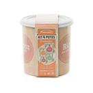 Kit de 4 Potes com Frases para Armazenamento Grandes e Pequenos