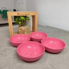 Kit de 4 Tigelinhas Allegra 250 ml - Tupperware - Cor Rosa