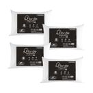 Kit de 4 Travesseiros Altos Macios