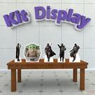 Kit de 5 Displays de Mesa Mandalorian - IMPAKTO VISUAL