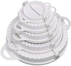 Kit de 5 Formas para Fazer Pastel - Conjunto de Forma Para Fazer Pastel Fogazza Risole Salgados 5 - Keita - PANAMI