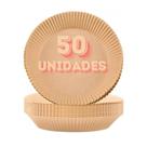 Kit de 50 Forros Biodegradáveis para Airfryer 3L a 5L - Proteção e Praticidade