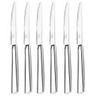 Kit de 6 Facas de Mesa Hercules Mykonos Aço Inox 4000-003