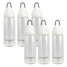 Kit De 6 Peças Garrafa 650ml Jacki Design Branco Kit De 6 Peças Garrafa 650ml Jacki Design Branco