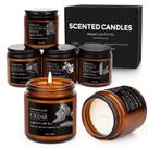 Kit de 6 Velas Perfumadas Aottom para Casa, Aromaterapia com Soja