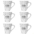 Kit De 6 Xicaras De 110ml De Porcelana Dia Das Mães Mãe