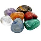 Kit de 7 Pedras dos Chakras 100% Naturais Pequenas