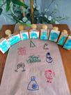 Kit de 8 Carimbos de Natal para Embalagens
