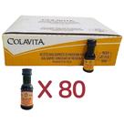 Kit de 80 Mini Vinagres Aceto Balsâmico Di Modena Colavita - 12ml Italiano