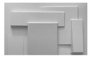Kit De 80 Placas Decorativa 3d De Revestimento Pvc 50cmx50cm