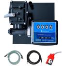 Kit de Abastecimento para Gasolina 12V 50L/min com Medidor Mangueira e Bico Automático BREMEN